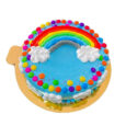 Rainbow Birthday Cake