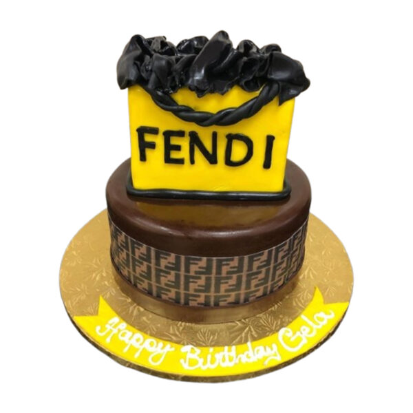 Fendi bag cake