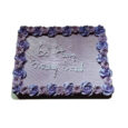 birthday cake with flowers