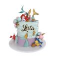 ariel mermaid cake