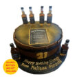 3d barrel cake