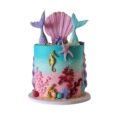 ariel mermaid cake