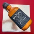 jack daniels bottle cake