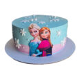 Frozen elsa cake