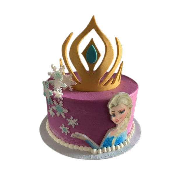 Frozen elsa cake