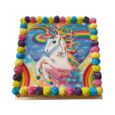 Unicorn picture cake