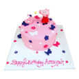 peppa pig cake