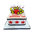 Bowling birthday cake