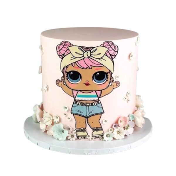 LoL doll cake