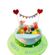 Peppa pig cake