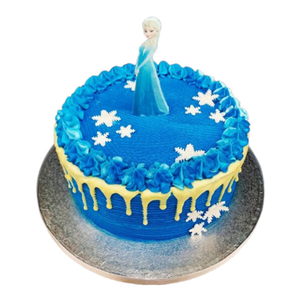 Frozen elsa cake