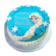 Frozen elsa cake