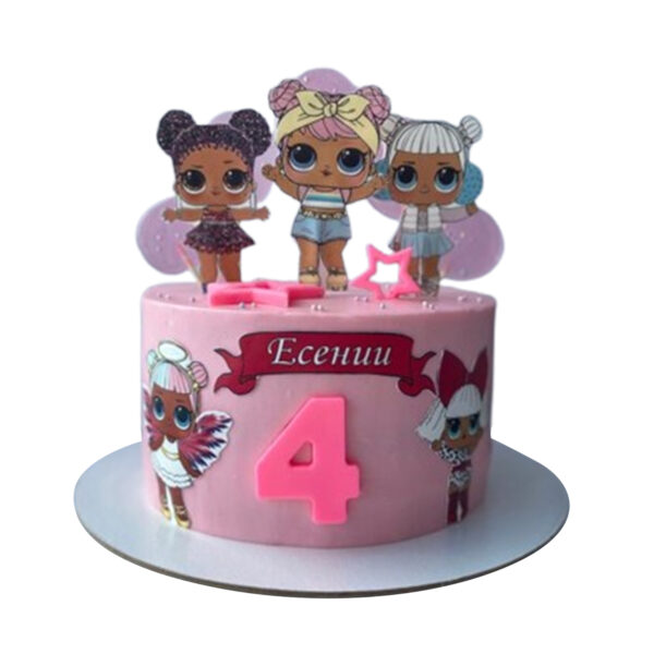 LoL doll cake