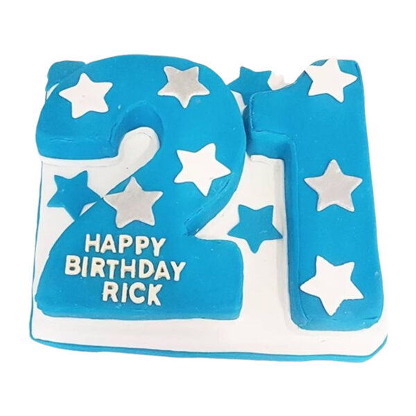 21st birthday cake