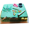 weed birthday cake