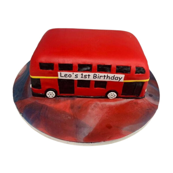 3D bus cake
