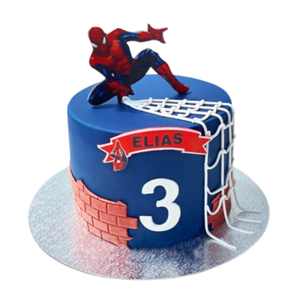 Spiderman cake