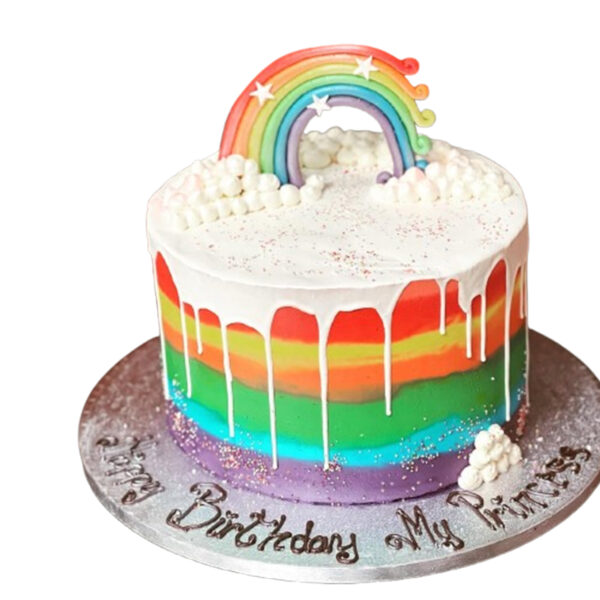 rainbow cake