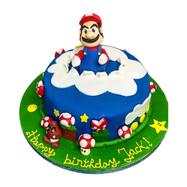 super mario cake