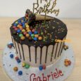M&M cake