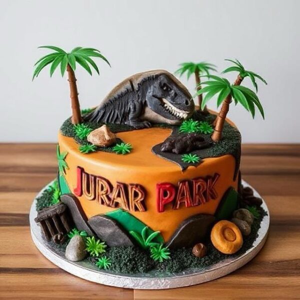 JURASSIC PARK CAKE