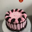 FRESH CREAM PINK CAKE