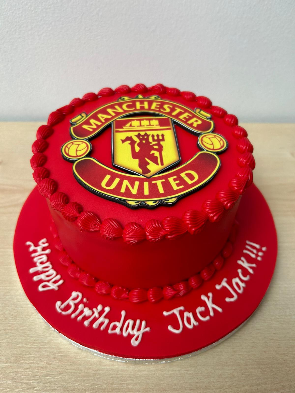MANCHESTER UNITED FC CAKE