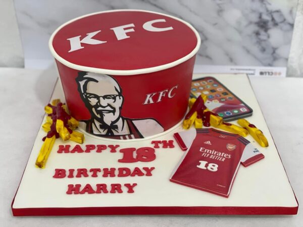KFC THEME CAKE
