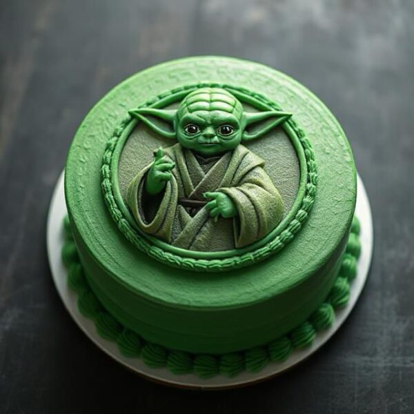 YODA PICTURE CAKE