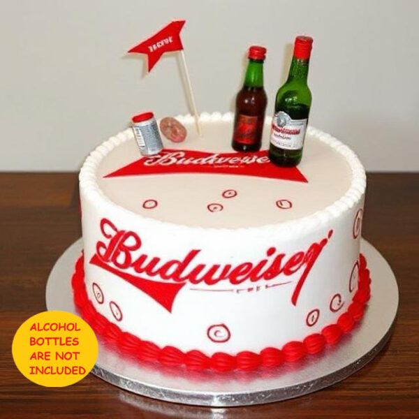 BUDWEISER BEER CAKE