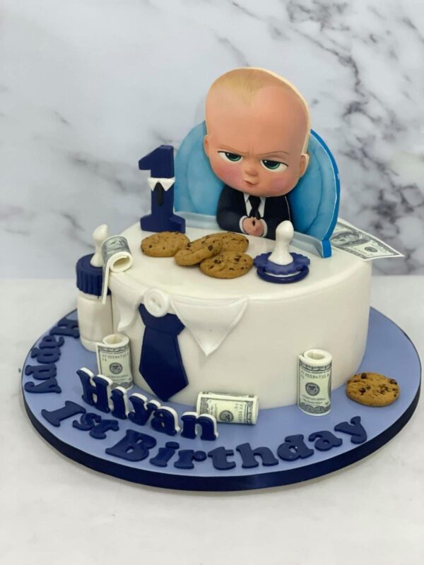 BOSS BABY BIRTHDAY CAKE