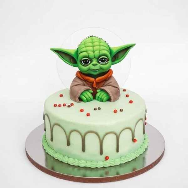 YODA PICTURE CAKE