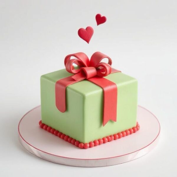 Gifts Box Birthday Cake