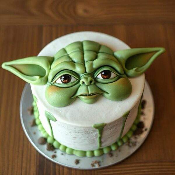 YODA BIRTHDAY CAKE