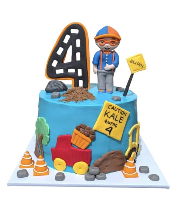 BLIPPI BIRTHDAY CAKE