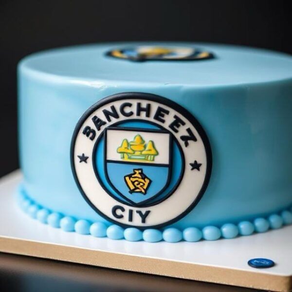 MANCHESTER CITY CAKE