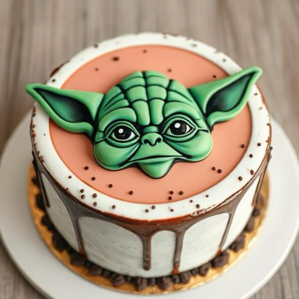 YODA BIRTHDAY CAKE