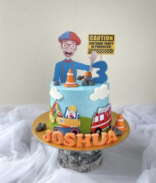BLIPPI BIRTHDAY CAKE