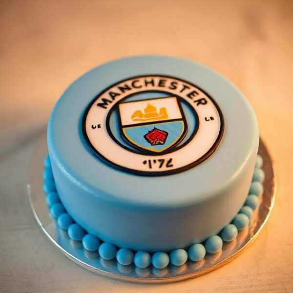 MANCHESTER CITY CAKE