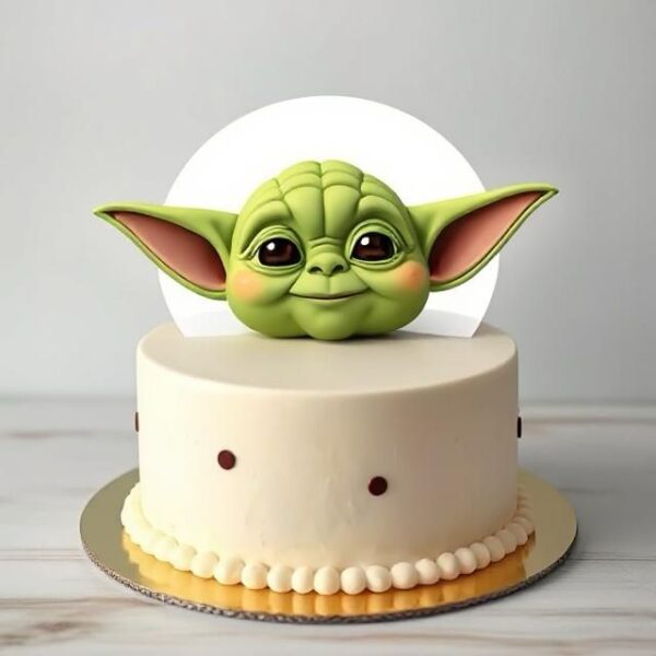 YODA BIRTHDAY CAKE