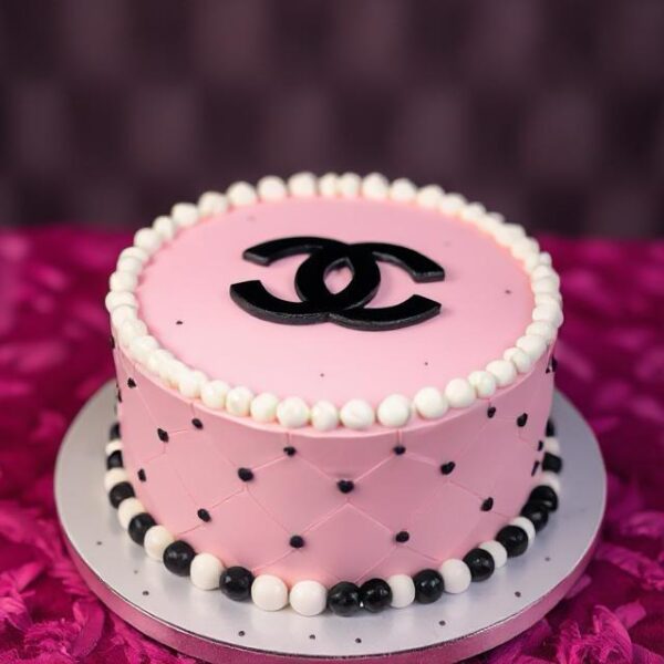 CHANEL PINK CAKE