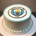MANCHESTER CITY CAKE