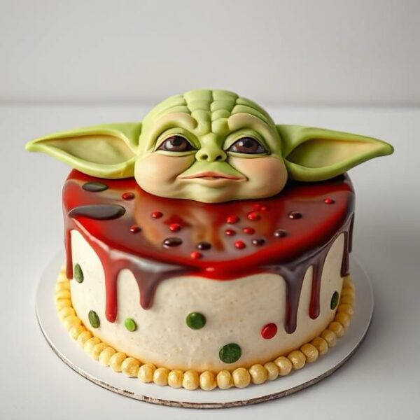 YODA BIRTHDAY CAKE