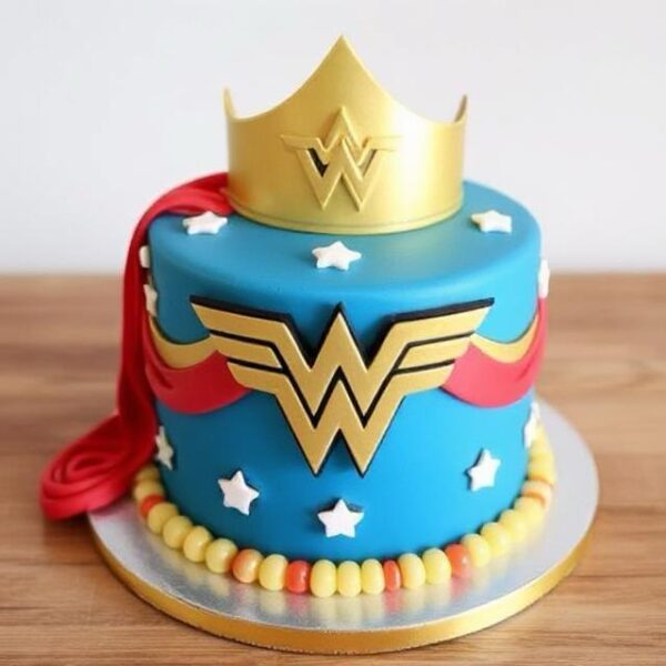 WONDER WOMAN CAKE