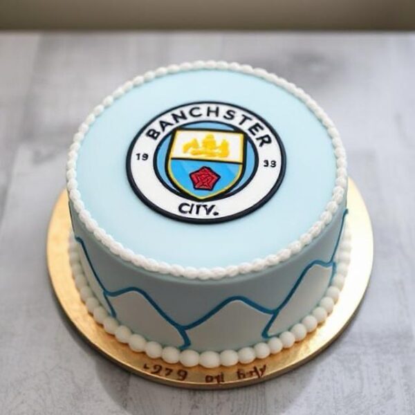 MANCHESTER CITY CAKE