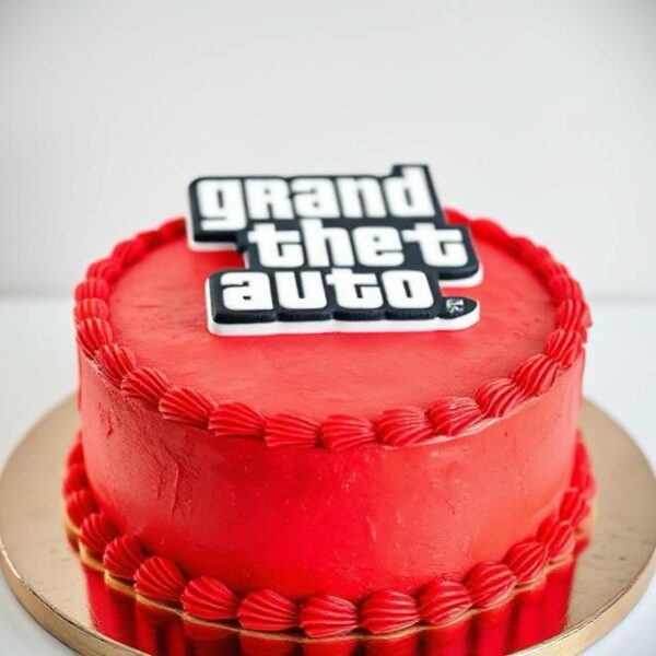 GTA GAME CAKE