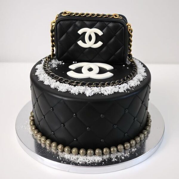 CHANEL BAG BLACK CAKE