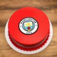 MANCHESTER CITY CAKE