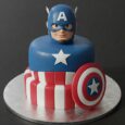 CAPTAIN AMERICA CAKE