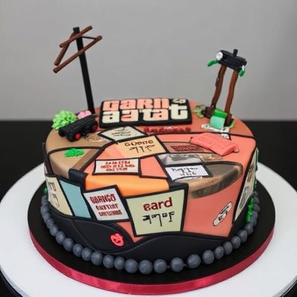 GTA GAME CAKE